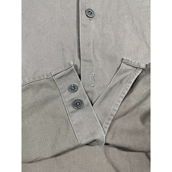 Harley Davidson Button Down Shirt Mens Large Embroidered Bald Eagle Pockets - Picture 10 of 15